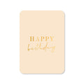 Ansichtkaart happy birthday