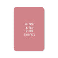 Ansichtkaart sterkte & een dikke knuffel
