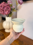 Kaarsenhouder gezandstraald beige, foto 3