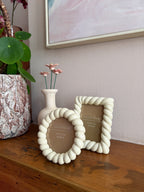 Fotolijst mini beige gedraaid