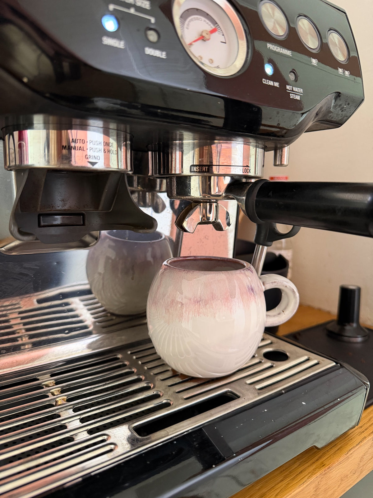 Paula cappuccino kop roze