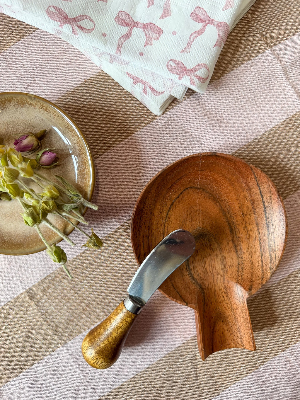 Pollepel houder hout