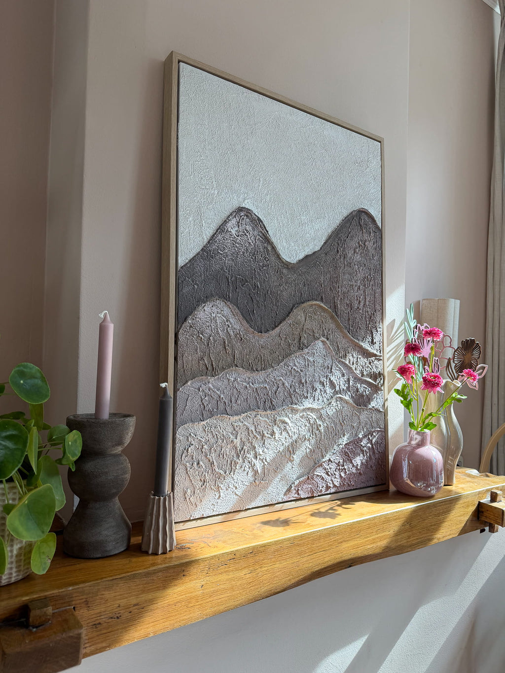 Schilderij bergen ( twee varianten)