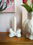 Kandelaar strik beige, foto 2