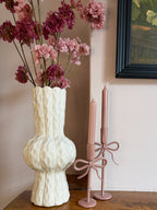 Kandelaar roze strik, foto 2