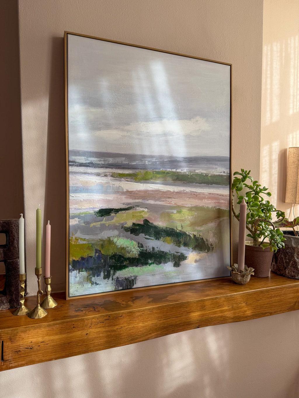 Schilderij landschap (2-luik), foto 4