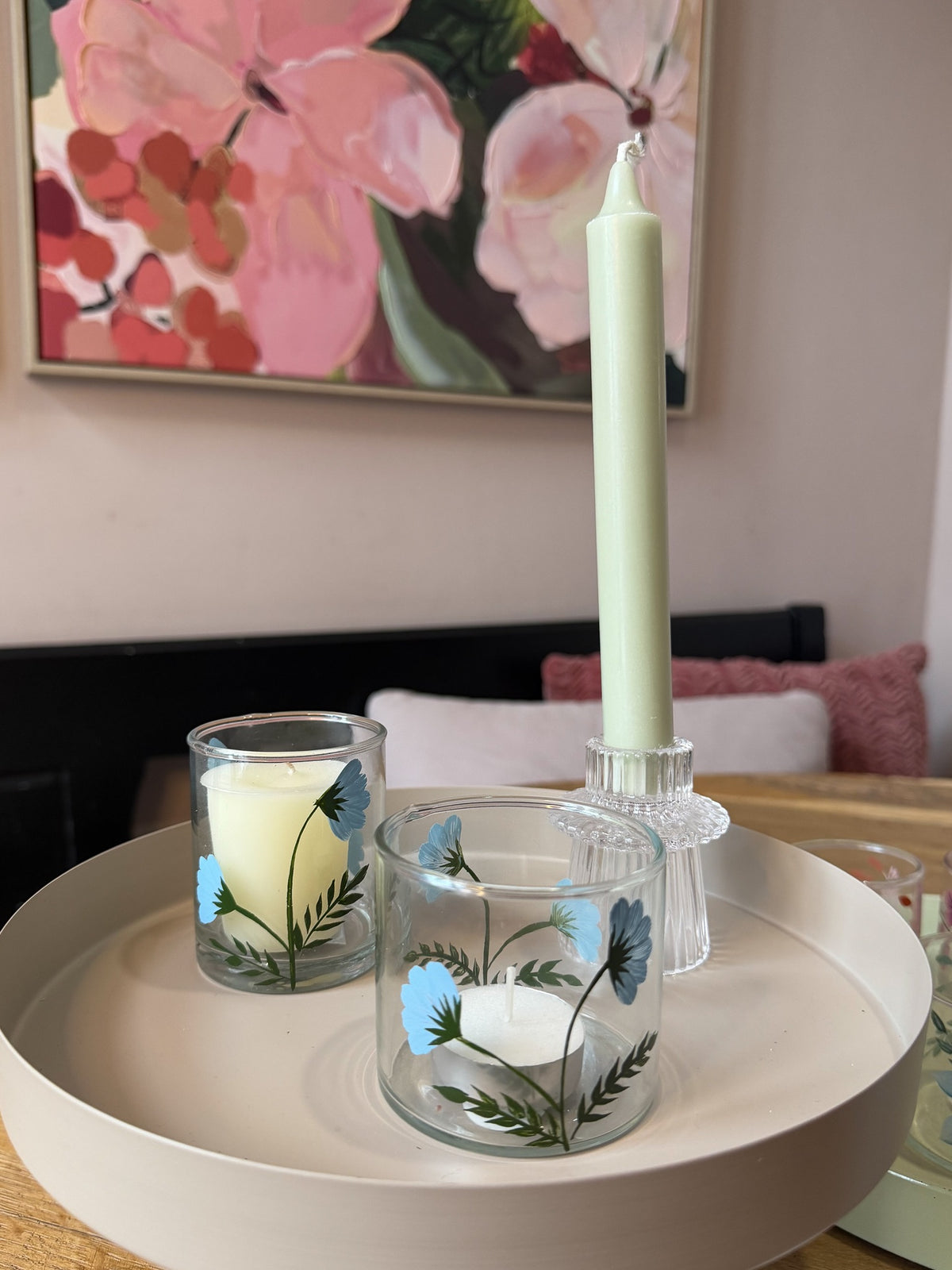 Waxine houder bloemen IB, foto 2