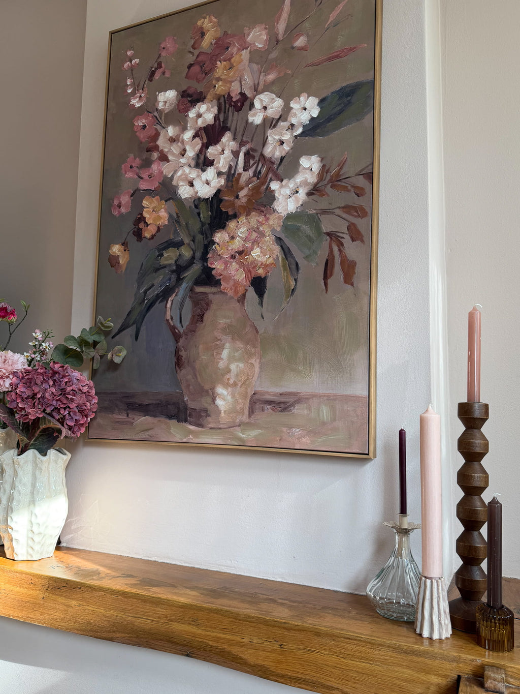 Schilderij Bloemen Sober, foto 3