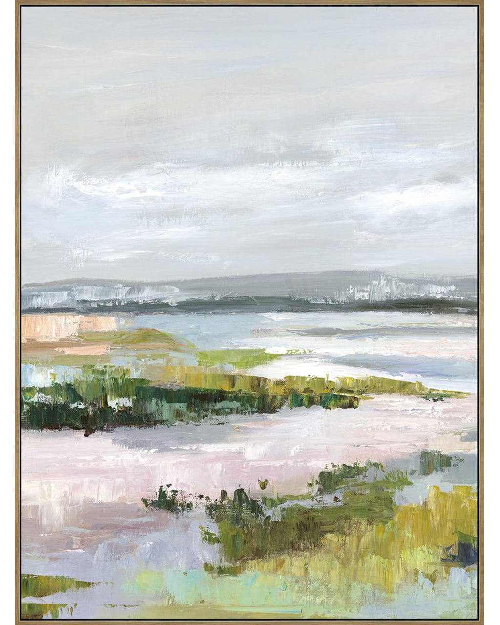Schilderij landschap (2-luik)