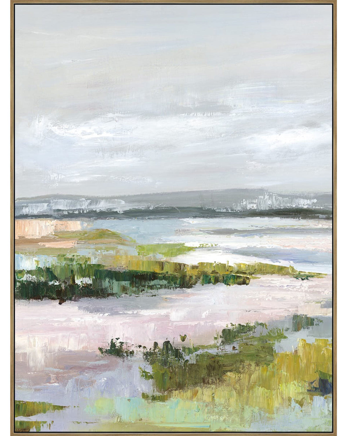 Schilderij landschap (2-luik)