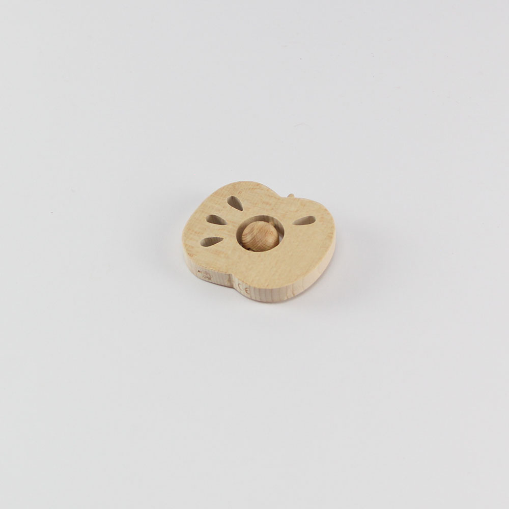 Houten rammelaar appel - Loek s nice product foto 169 2 - 6015