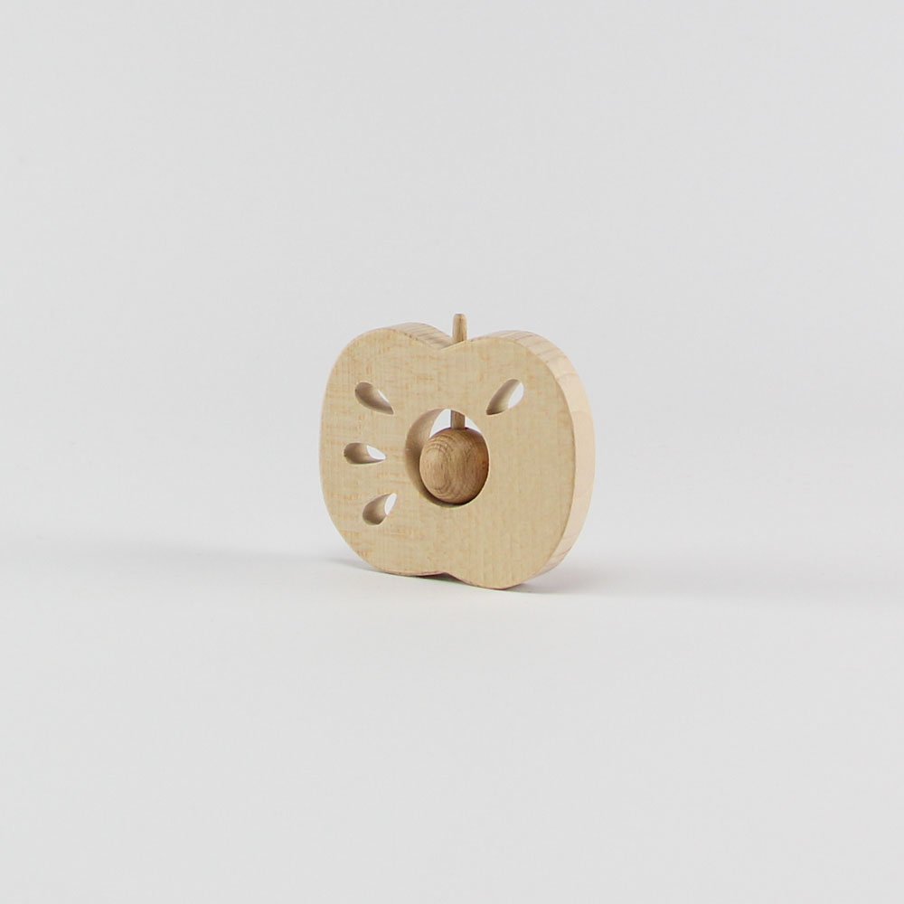 Houten rammelaar appel - Loek s nice product foto 284 - 6015