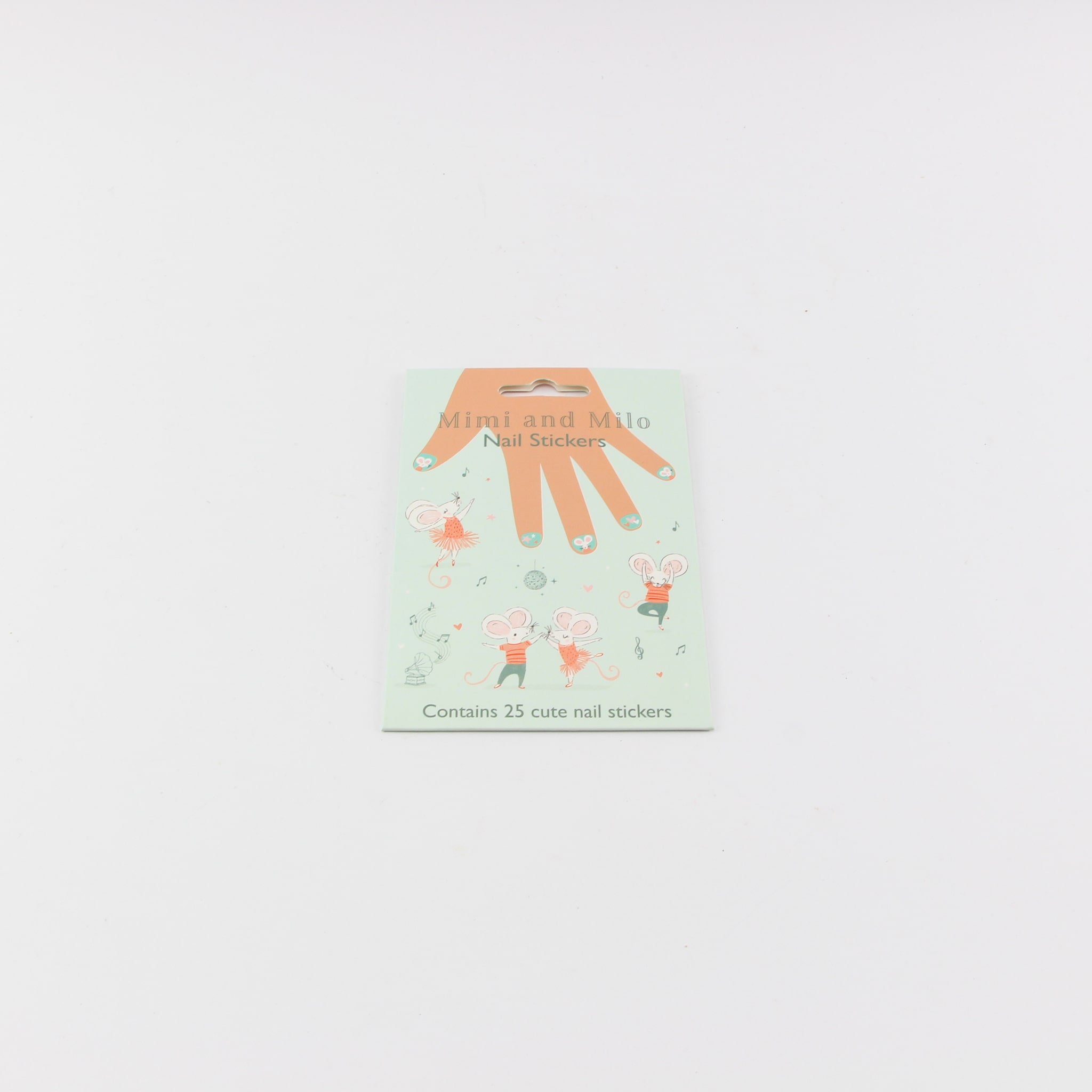 Nagelstickers muisjes