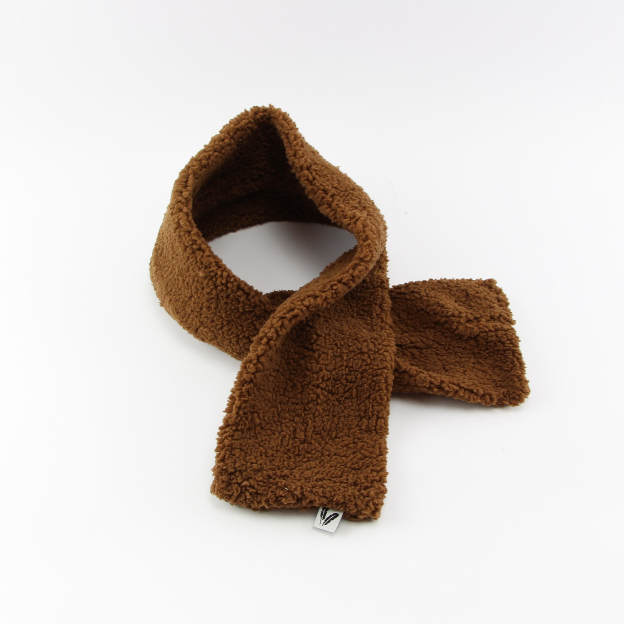 Babysjaal teddy bruin