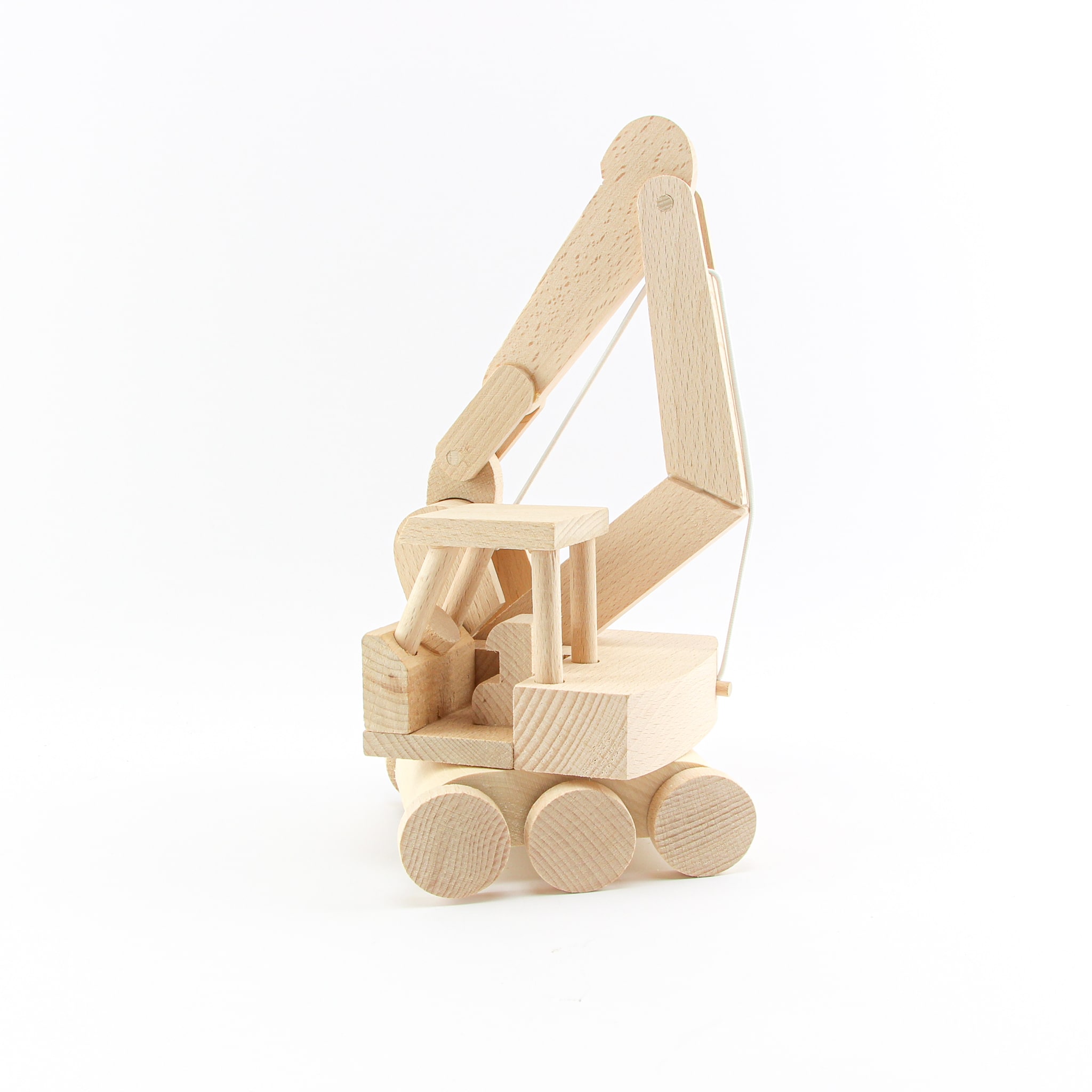 Houten graafmachine - Loeks nice product foto 1475 min - 6078
