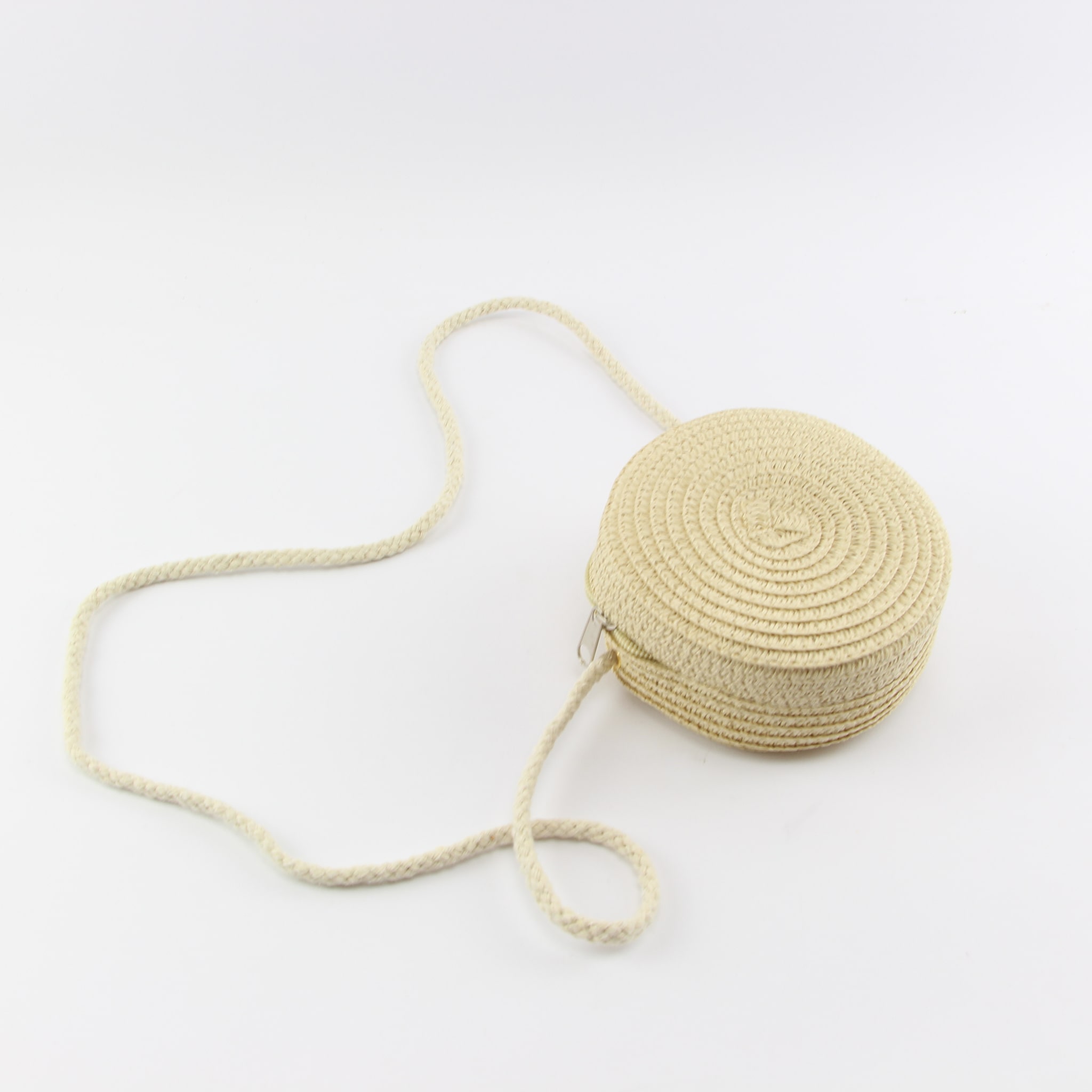 Tasje rond beige - Loeks nice product foto 1498 min - 6084