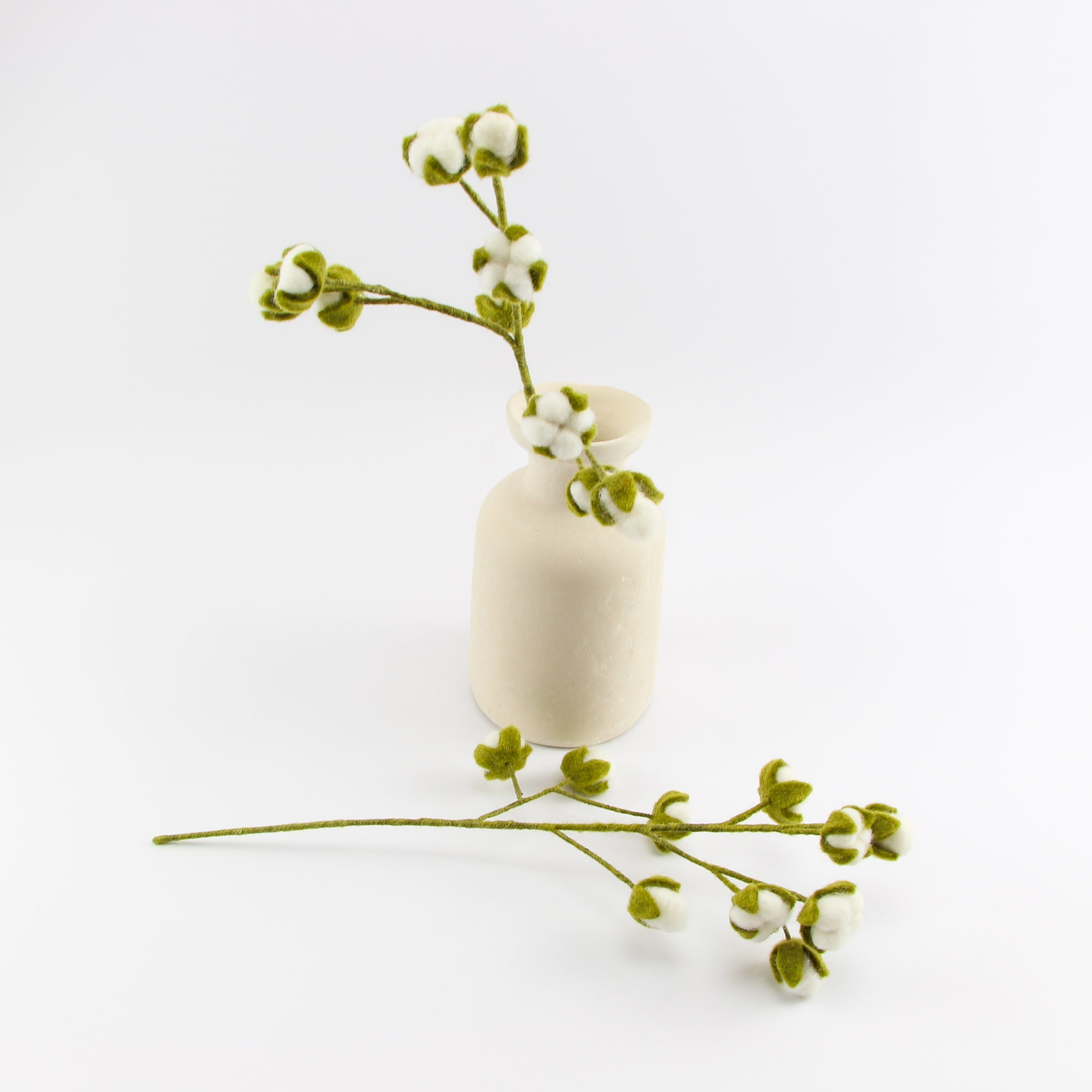 Vilten cotten flower - Loeks nice product foto 1523 min - 8154
