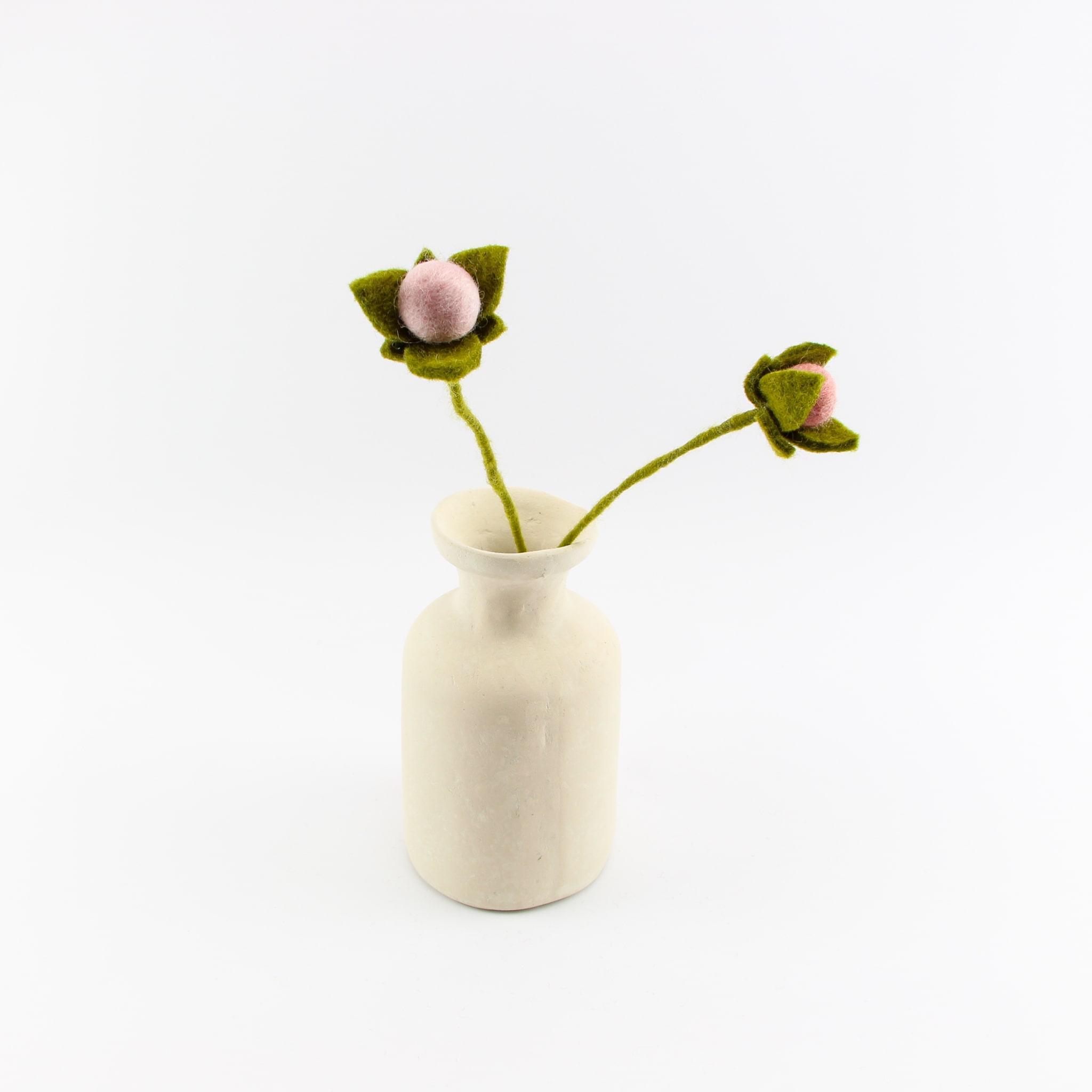 Vilten Roos knop - Loeks nice product foto 1536 min - 8152