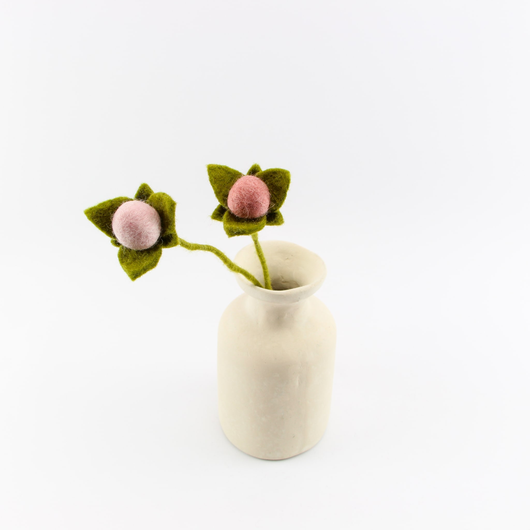 Vilten Roos knop - Loeks nice product foto 1538 min - 8152