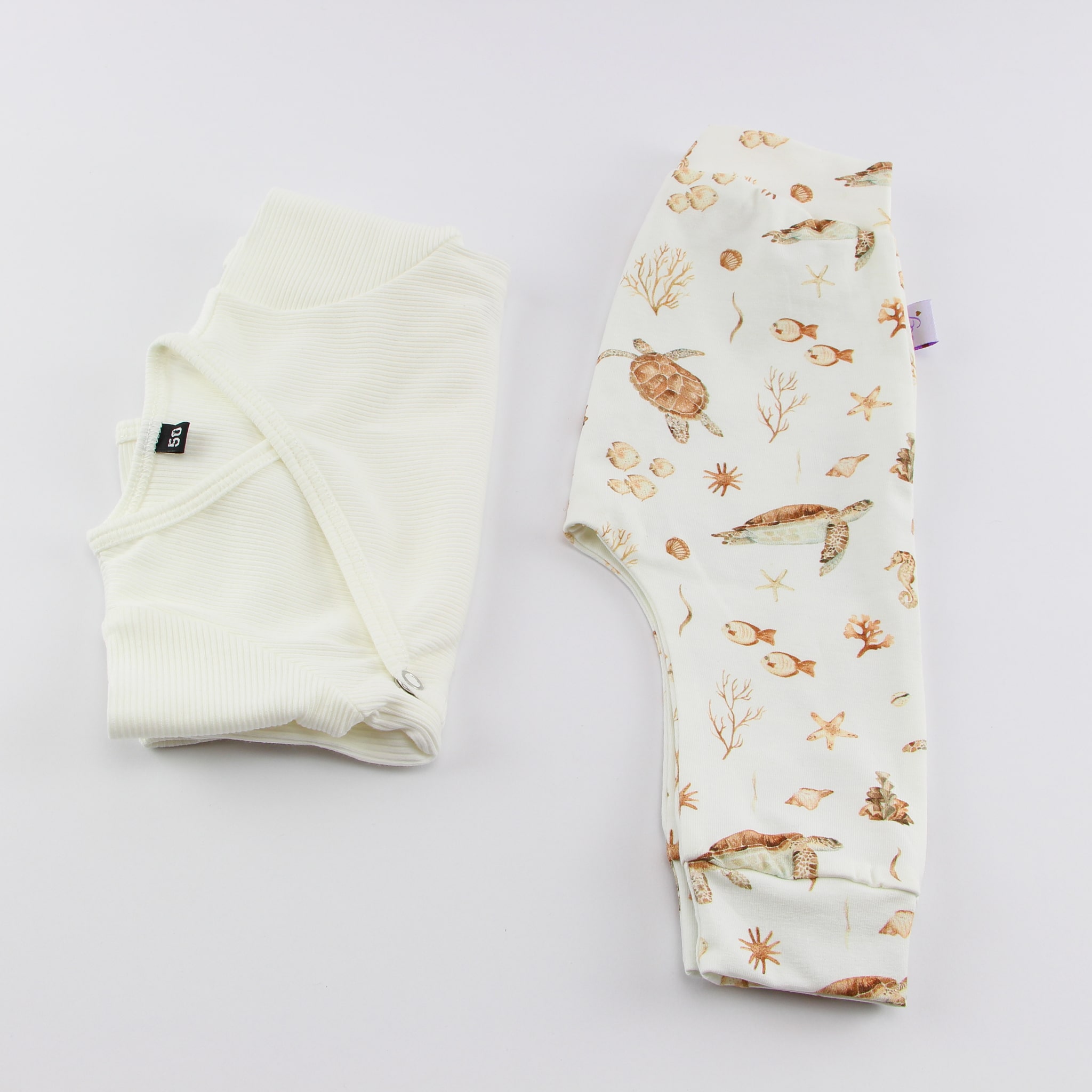 Overslagshirt wit rib - Loeks nice product foto 1599 min - 6119