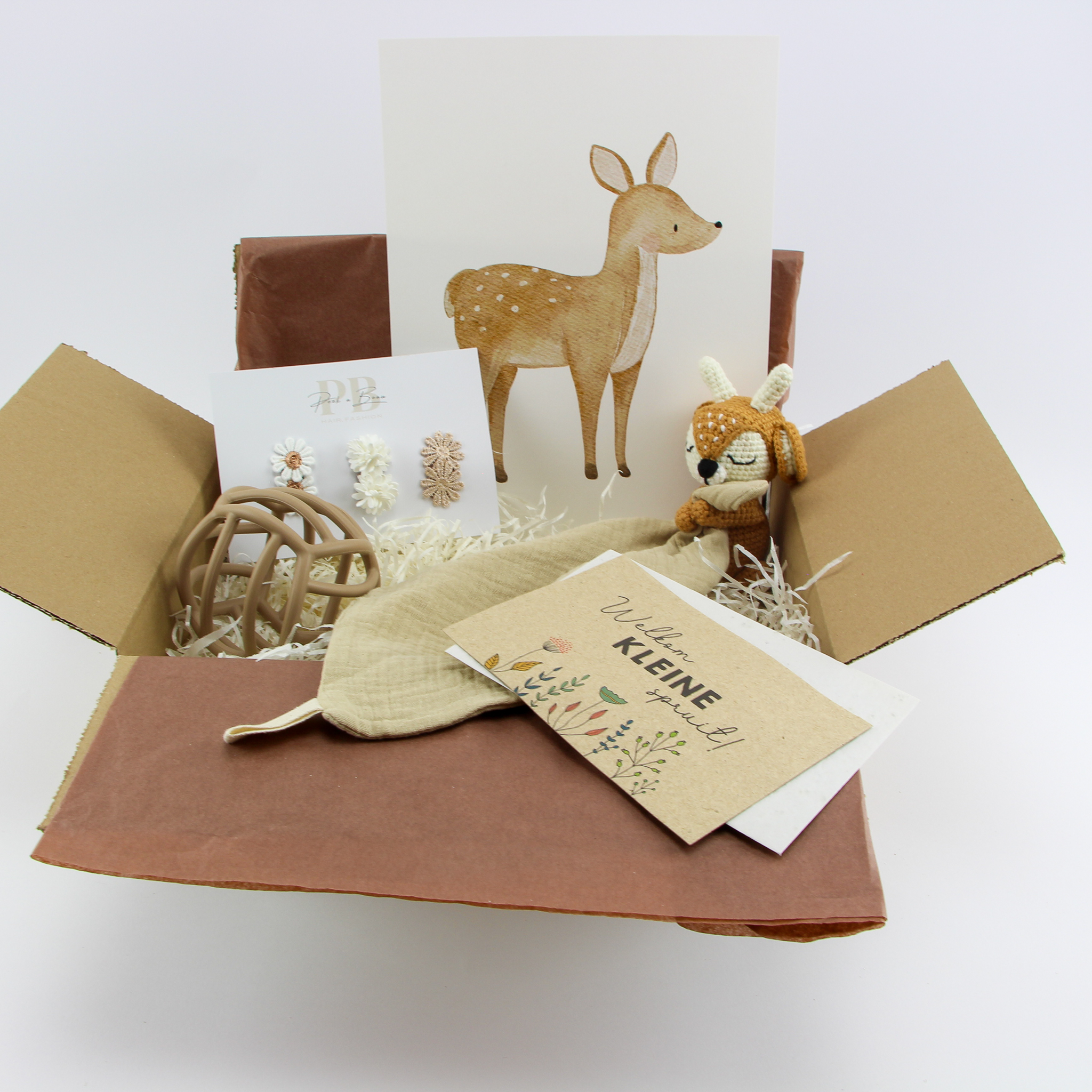 Cadeaupakket geboorte meisje - Loeks nice product foto 1689 - 9009