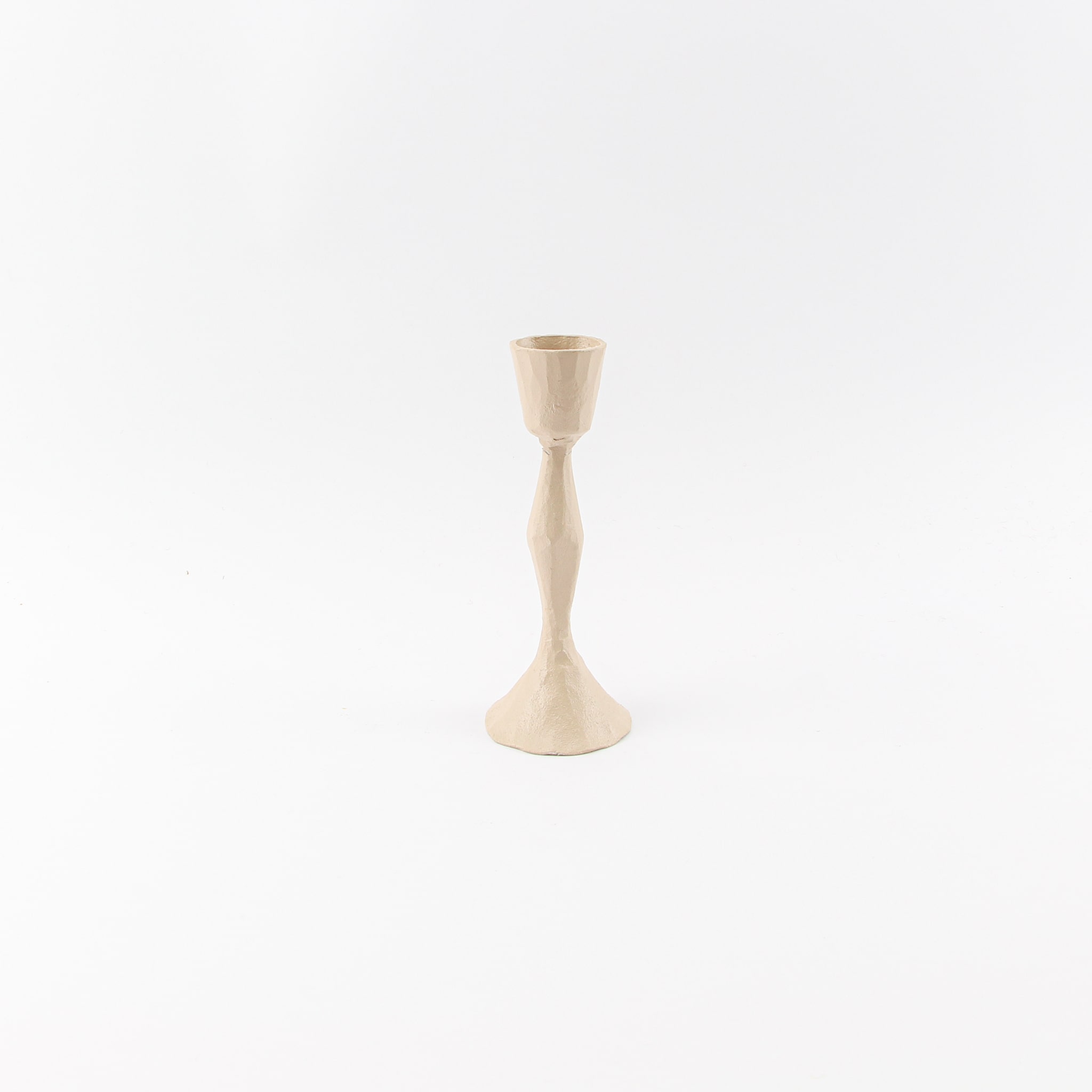 Metalen kandelaar beige - Loeks nice product foto 1746 min - 8223 (1)
