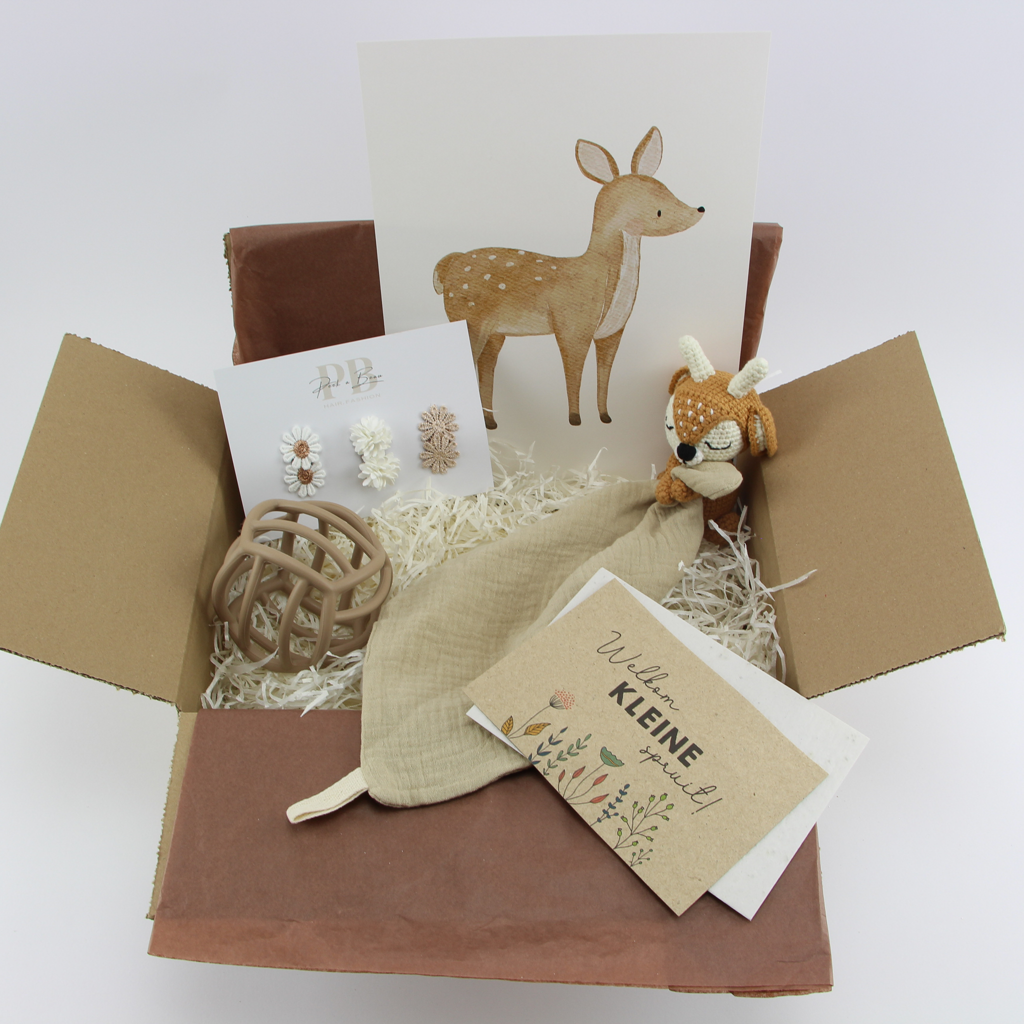 Cadeaupakket geboorte meisje - Loeks nice product foto 2 - 9009