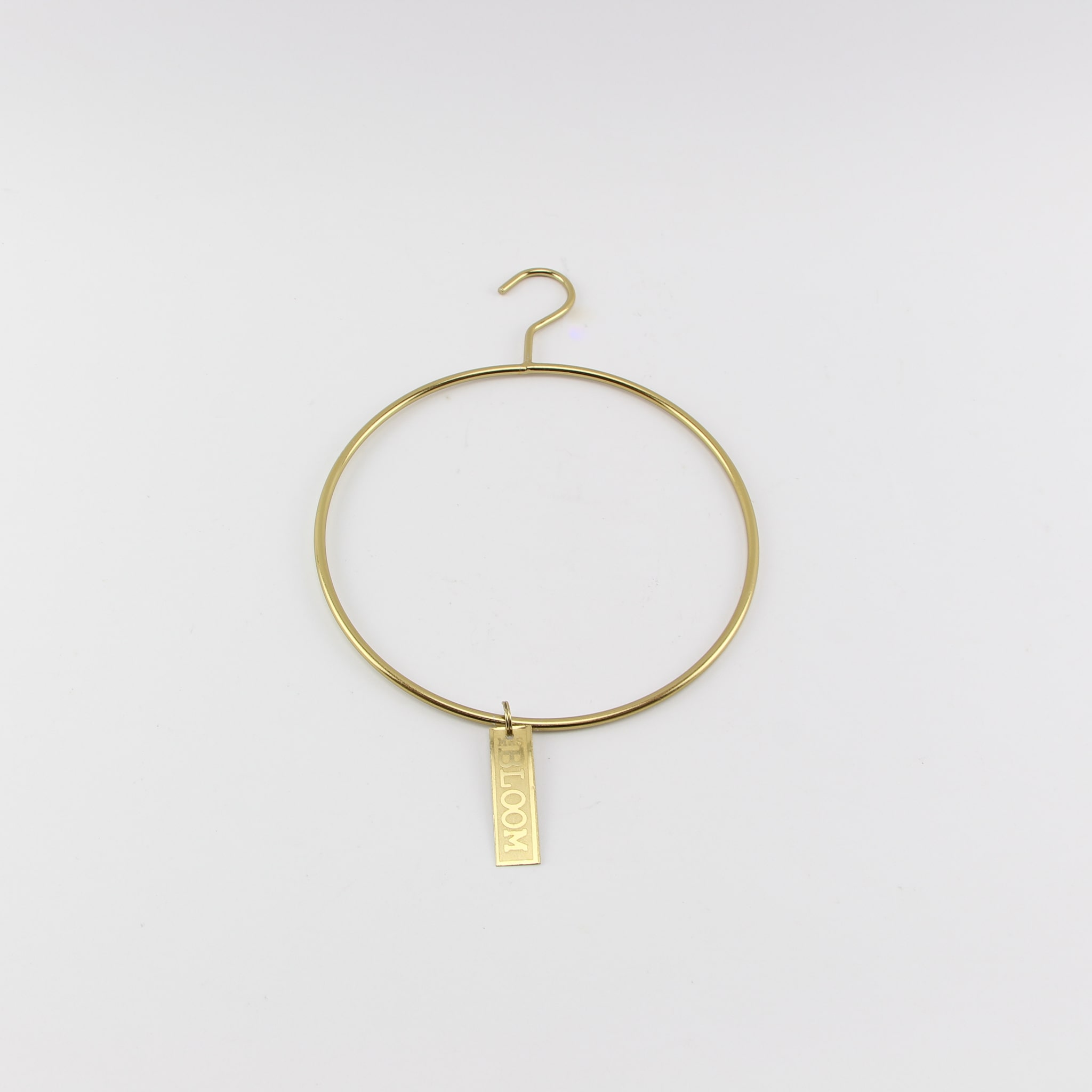 Haak/hanger rond goud - Loeks nice product foto 410 min - 8164