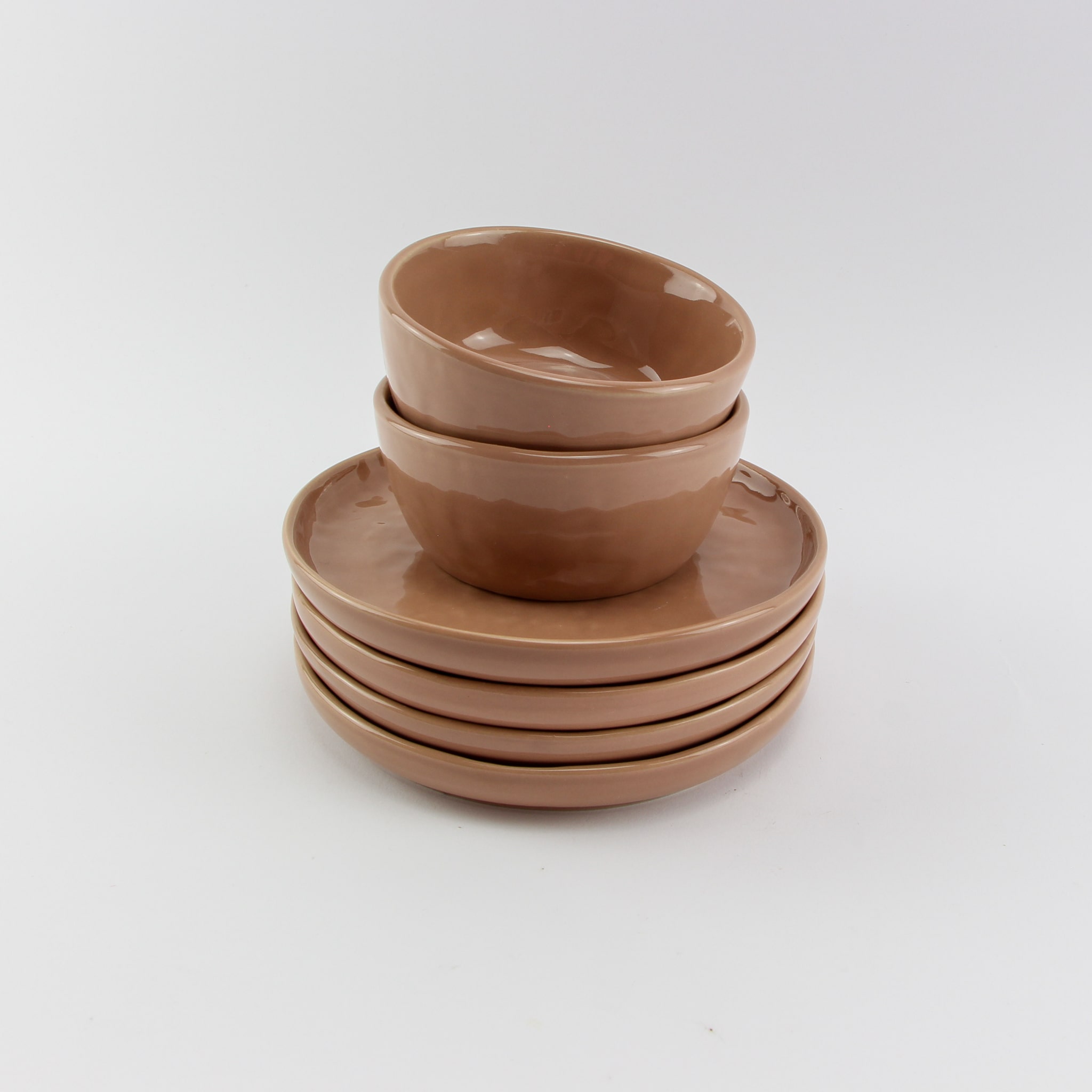 Tapas bakjes set van 2 oud roze - Loeks nice product foto 495 min 1 - 1025
