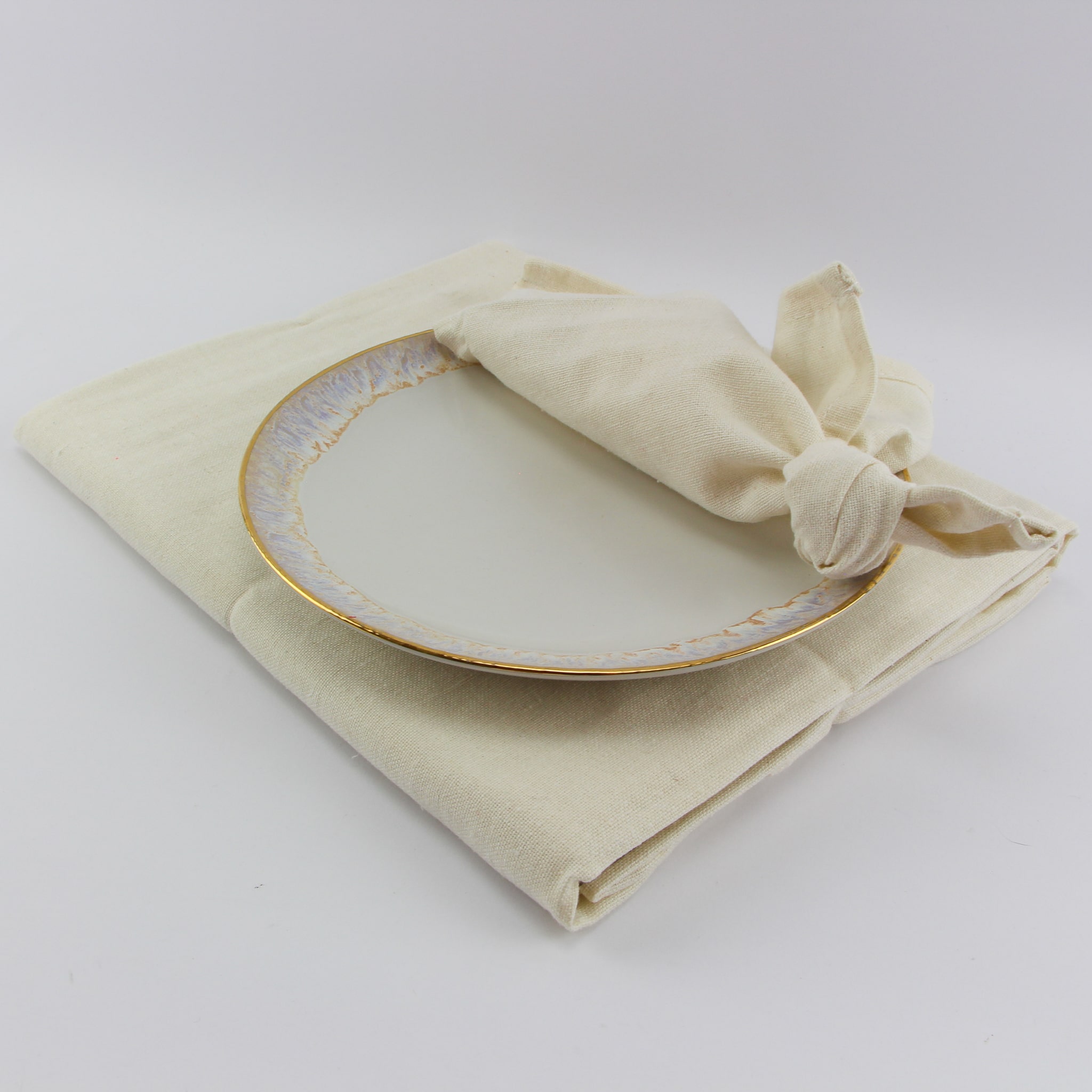 Tafelkleed beige 120x120cm - Loeks nice product foto 618 min 1 - 1051